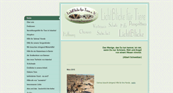 Desktop Screenshot of lichtblicke-fuer-tiere.de